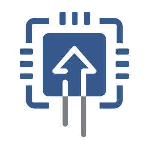 Secure firmware delivery icon