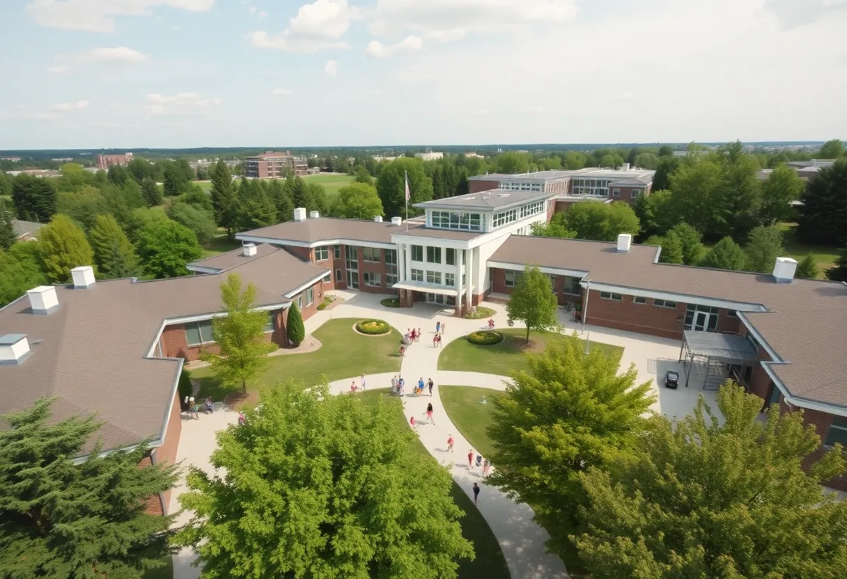 K-12 school building and campus
