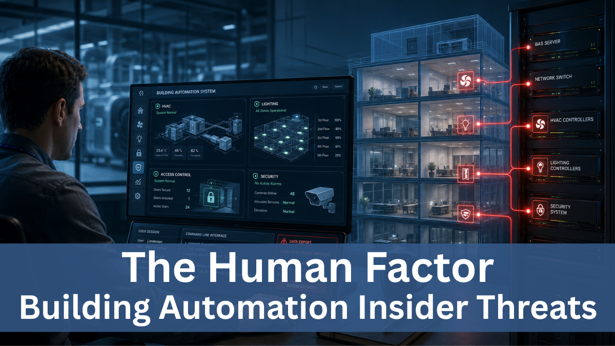 The Human Factor: Building Automation System Insider Threats