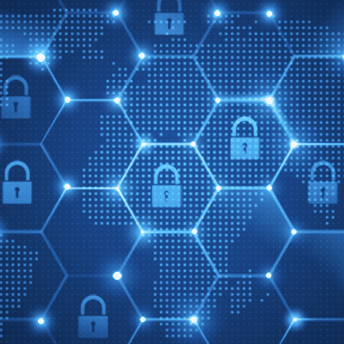 Cybersecurity Locks in Hexagons