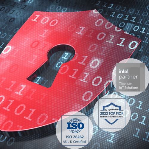 Shield with Badges 500x500 Cybersecurity Shield